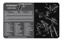 TekMat Gun Cleaning Mat For Ruger MkIII