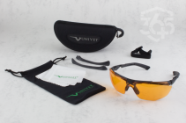 Univet Orange Lens 5x1 Ballistic Safety Glasses